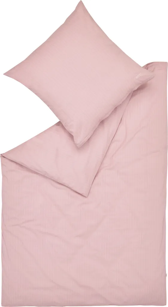Draps anti-froid en flanelle Cuno rosé 135x200 cm doux pour la peau