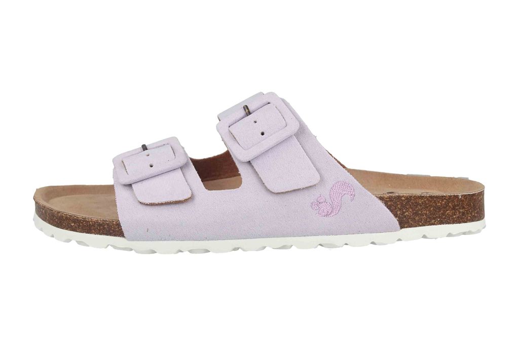 thies Pantoletten in Übergrößen Lila th1530-01 lavender große Damenschuhe