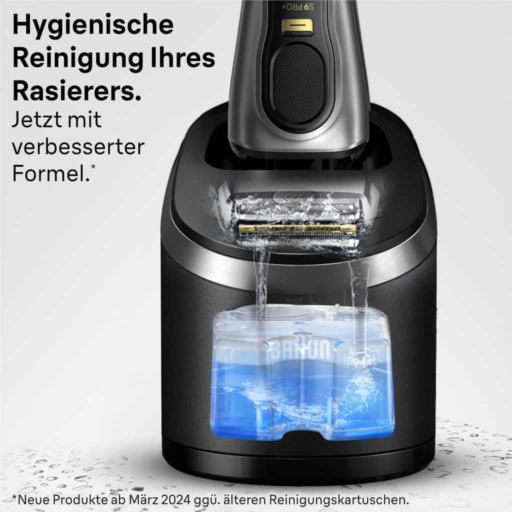 Braun 3-in-1 ShaverCare Reinigungskartuschen für Produktbild 