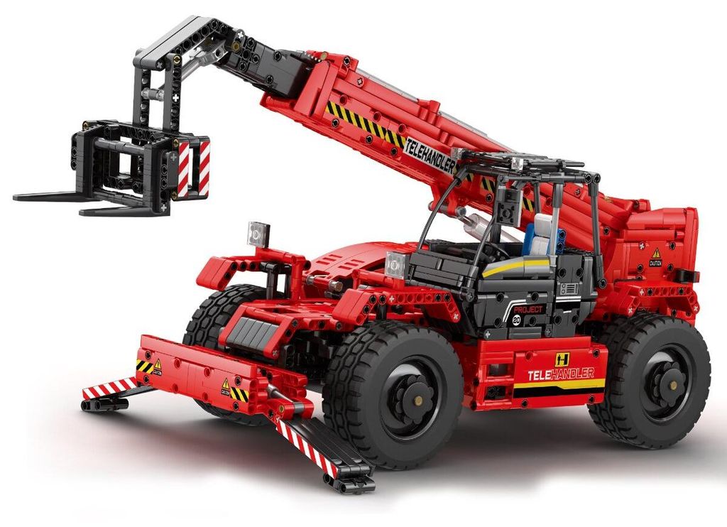 Reobrix 22020 Teleskoplader Klemmbaustein RC Baufahrzeug Produktbild 