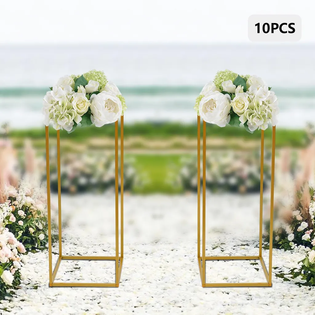 Support de fleurs doré montage rapide design chic modèle M résistant
