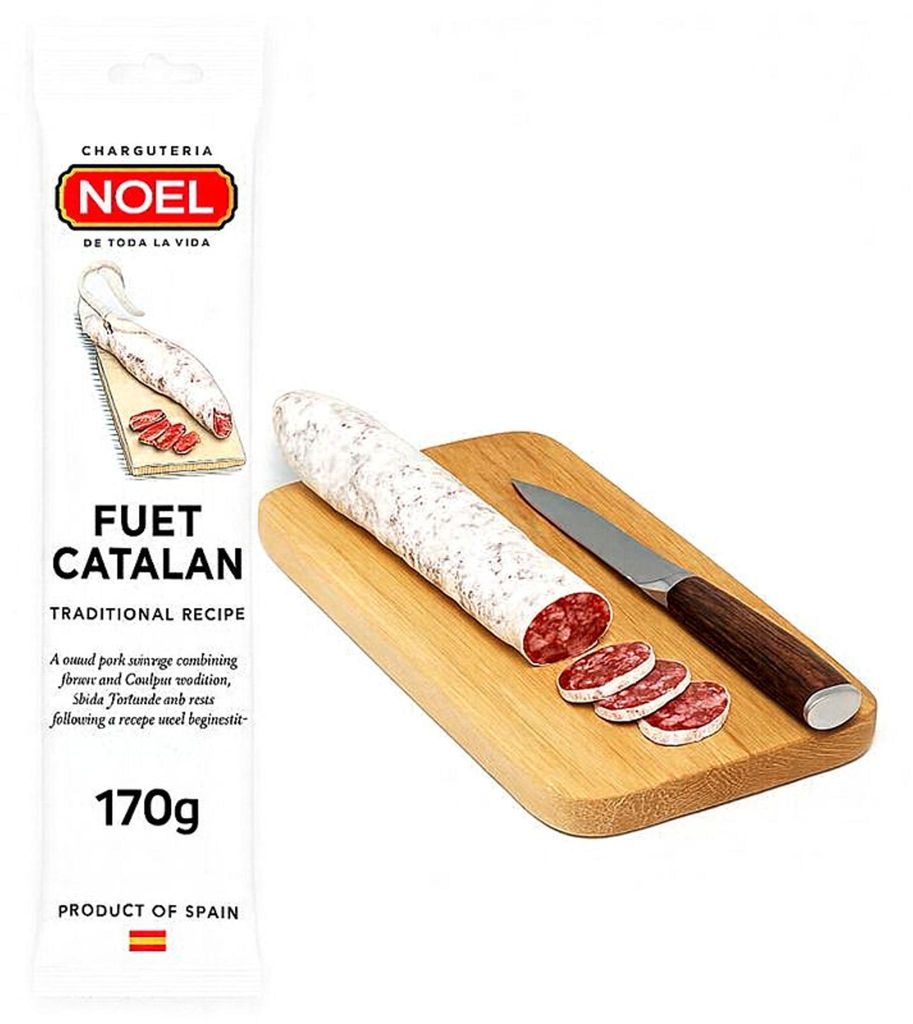 Fuet Noel - Katalońska kiełbasa wieprzowa z pieprzem 170 g Zdjęcie produktu 