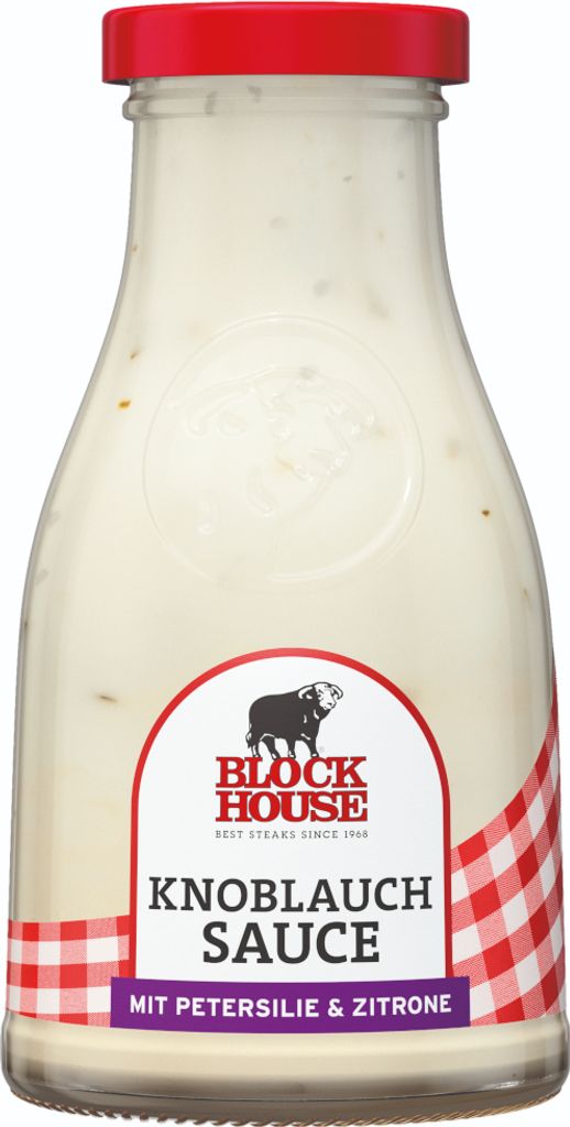 BLOCK HOUSE Knoblauch Sauce, 240ml