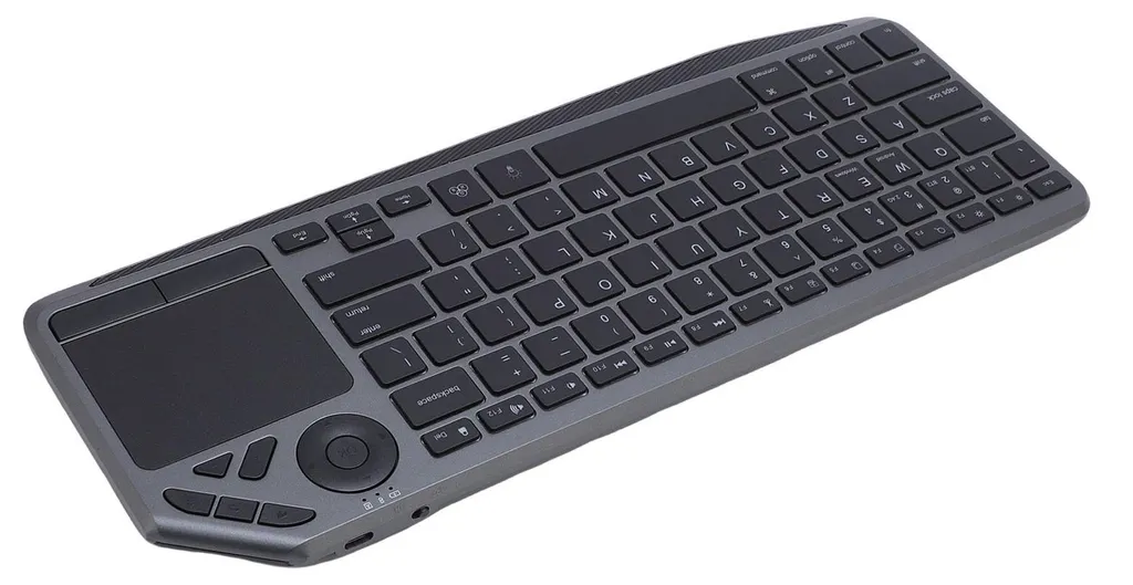 Clavier Bluetooth rétroéclairé 7 couleurs avec grand touchpad USB