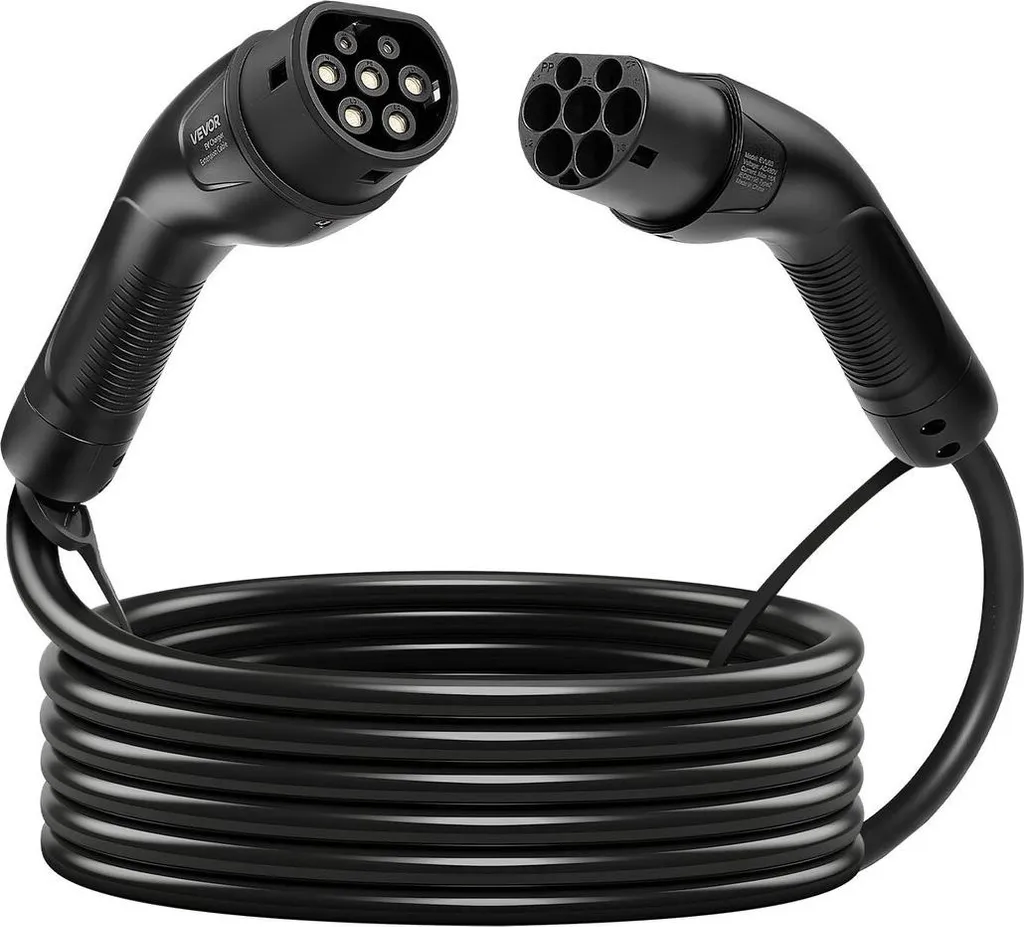 Câble rallonge borne EV type 2 résout le problème de câble trop court