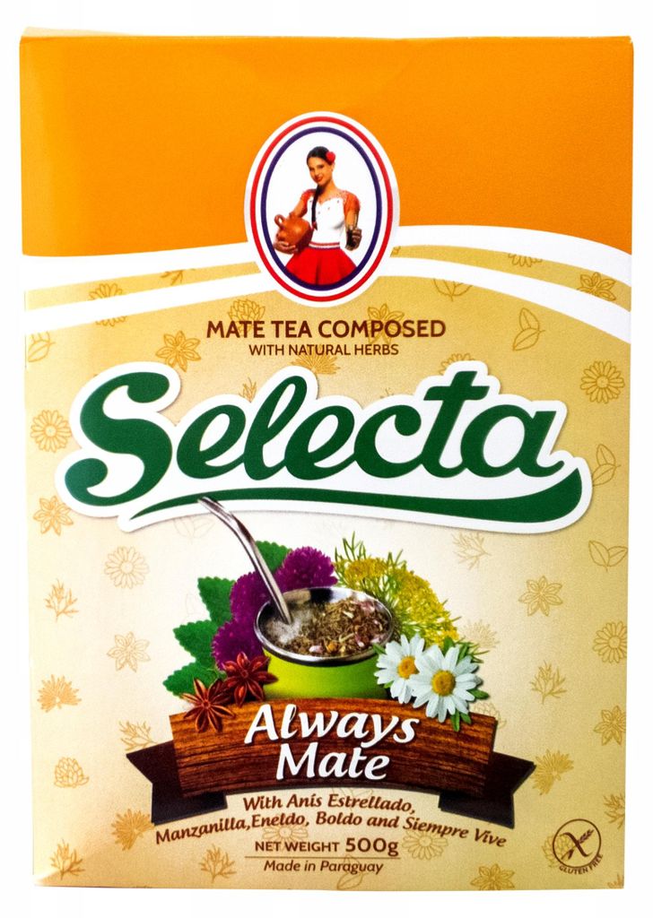 Yerba Mate Selecta Siempre Mate 0,5kg 500g Zdjęcie produktu 
