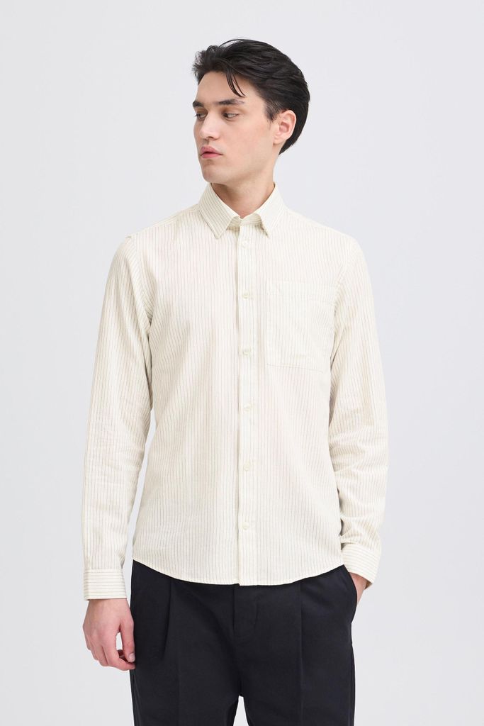 Casual Friday CFHAGBERG Herren Hemd Langarmhemd Freizeithemd 100% Baumwolle Regular Fit