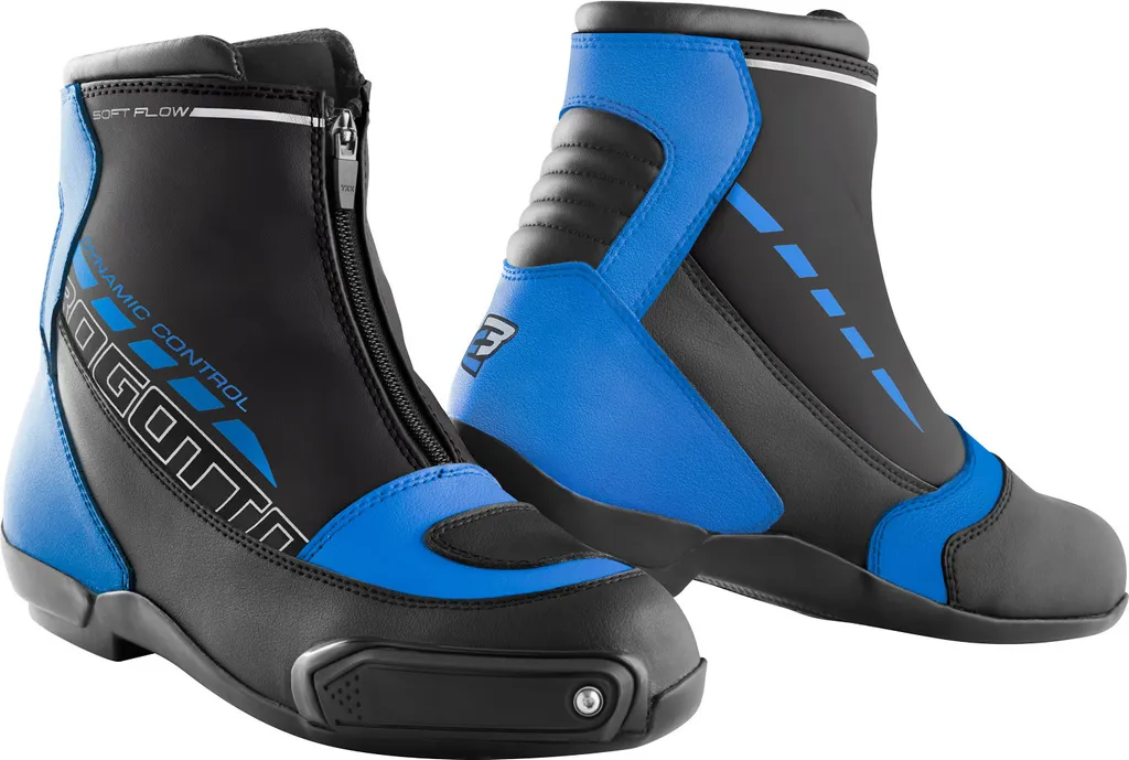 Chaussures moto Bogotto Lap Noir Bleu 39 pour Route et Usage Urbain