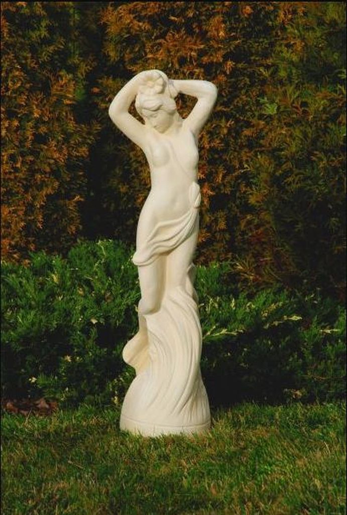-Römische Figur Skulptur Statue Deko Garten Figuren Statuen Skulpturen Stein84cm