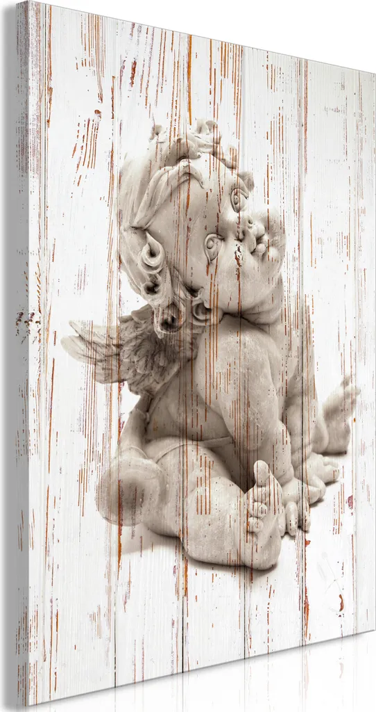 Quadro 80x120 Cupido Pensieroso - Tela Verticale Arredo Casa g-C-0226