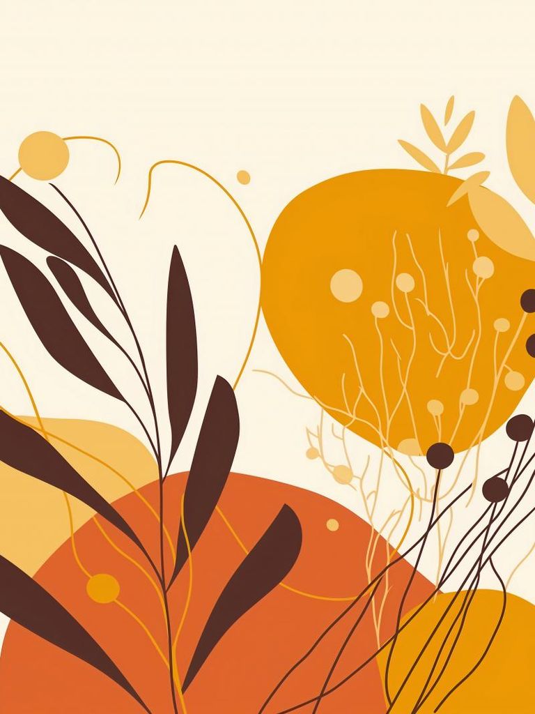 Plakat 60x80cm Flüstern des Waldes