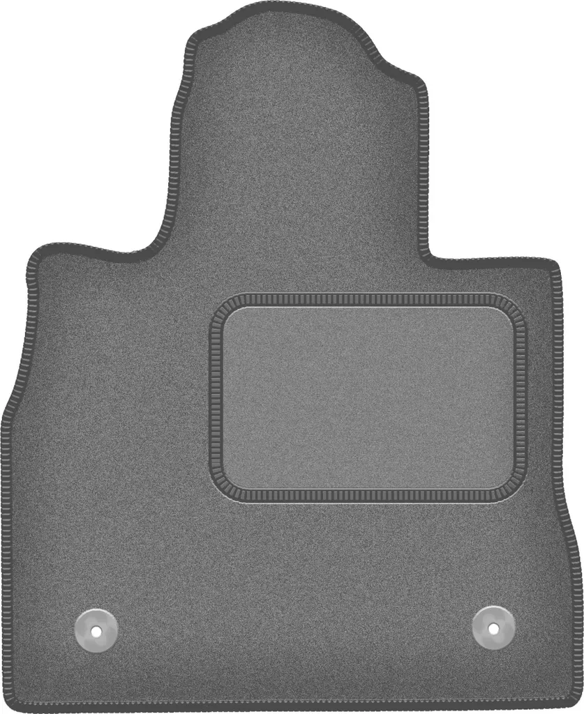 Tappetino Guida Ford Explorer MK6 2019- Velluto Grafite con Clip