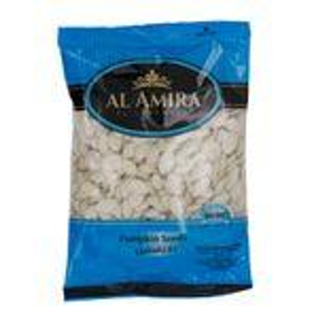 Kürbiskerne Al Amira Pumpkin Seeds | Samen | geröstet mit Meersalz | 300 g