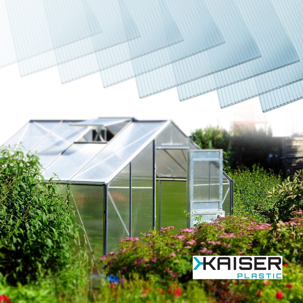 Kaiser plastic Gewächshausplatten 14 Stk. | Polycarbonat ( Produktbild 5