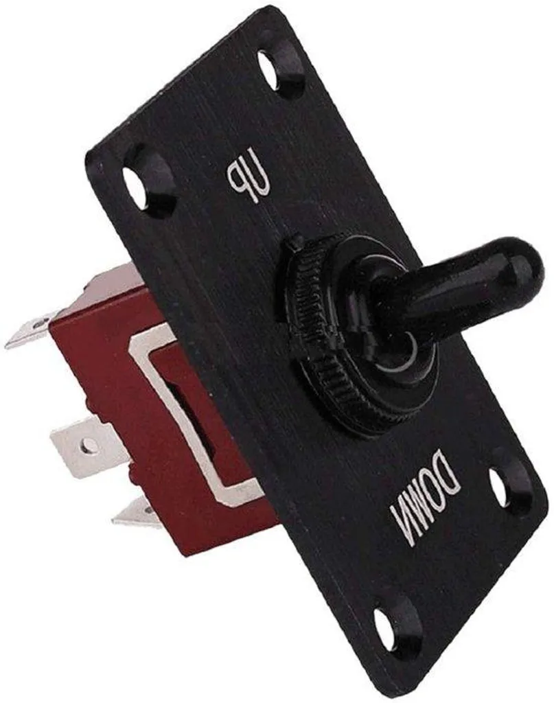 Interrupteur Trim Tabs 12V 3 Positions Étanche - Commande Bateau DC