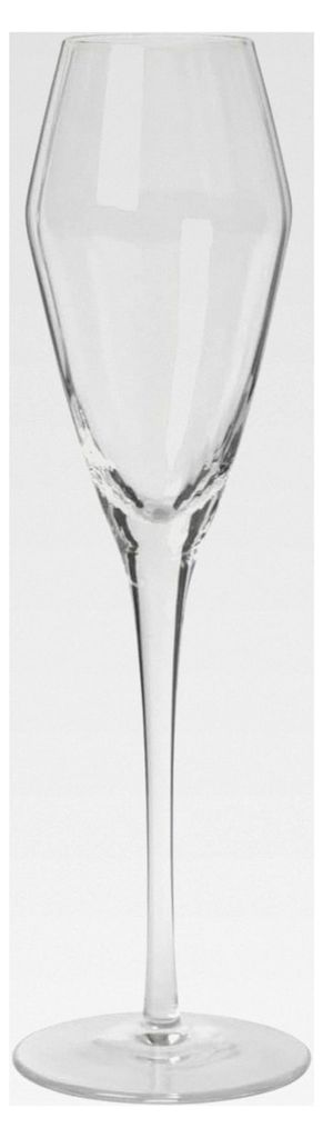 Champagnerglas, klar