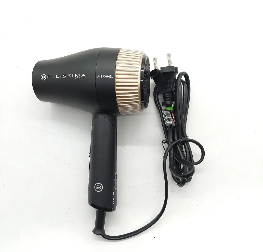Sèche-cheveux compact Bellissima : la solution gain de place pliable - 13