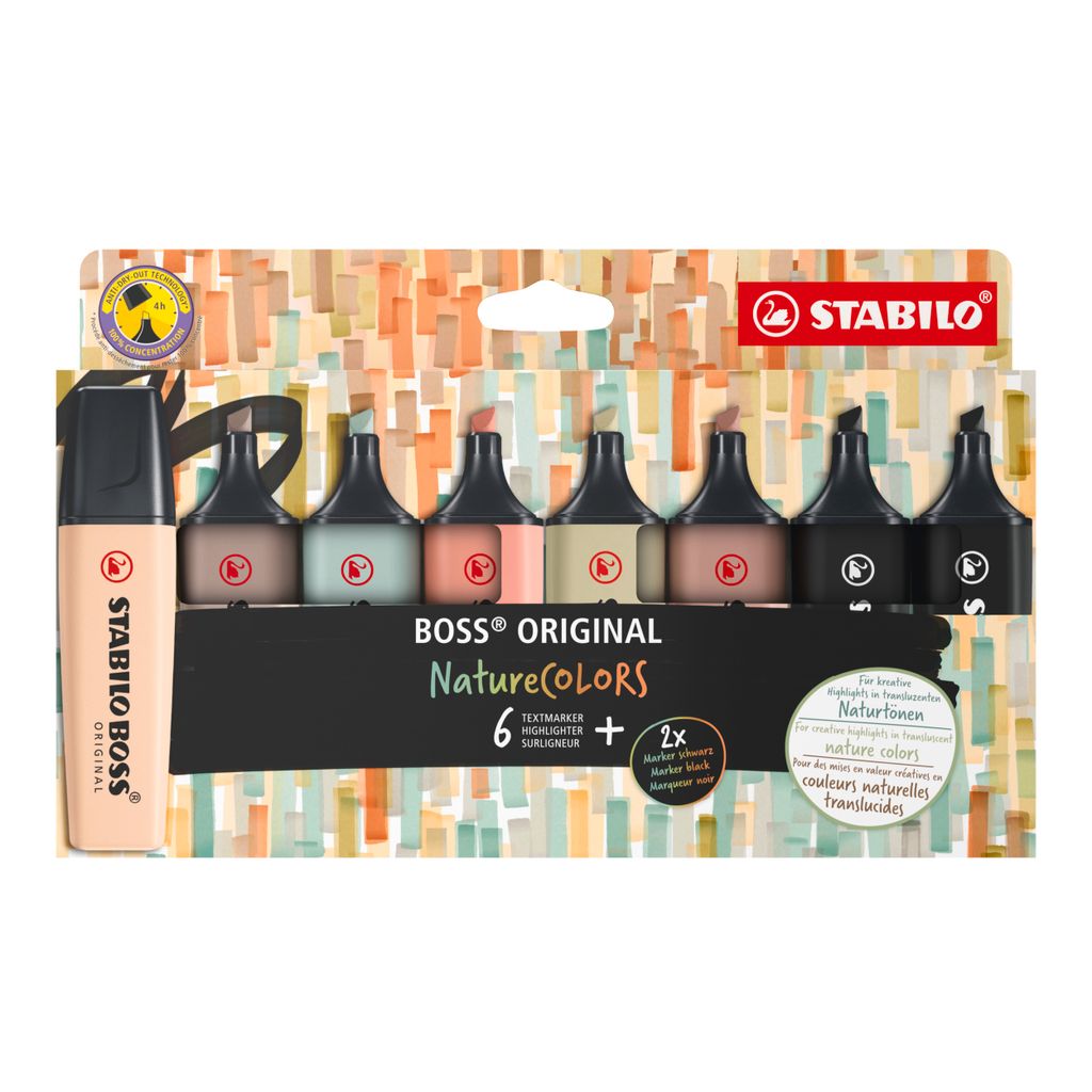 STABILO Textmarker BOSS ORIGINAL NatureCOLORS Kaufland.de