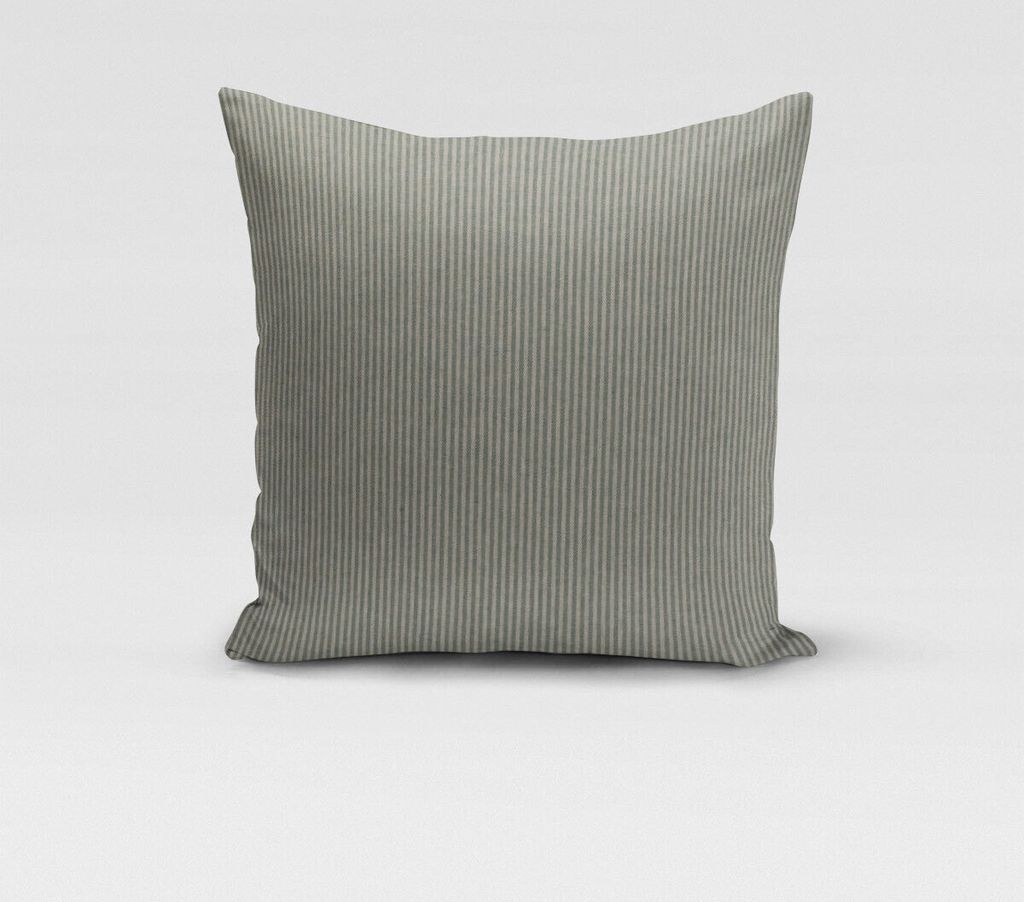 SCHÖNER LEBEN. Kissenhülle Streifen 3mm beige mintgrün div. Größen Größe 50x50cm (HxB) 50x50cm (HxB) Größe