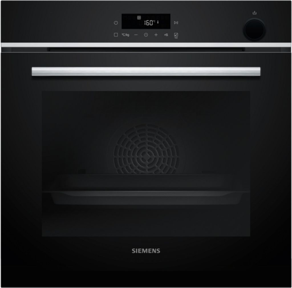 Einbauherd Siemens 3600W 71L Schwarz - HR532GBS3