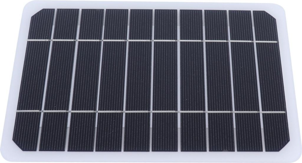 5W 5V Monokristallines Solarpanel Outdoor Solar Ladegerät Mobile Stromversorgung zum Aufladen des Handys