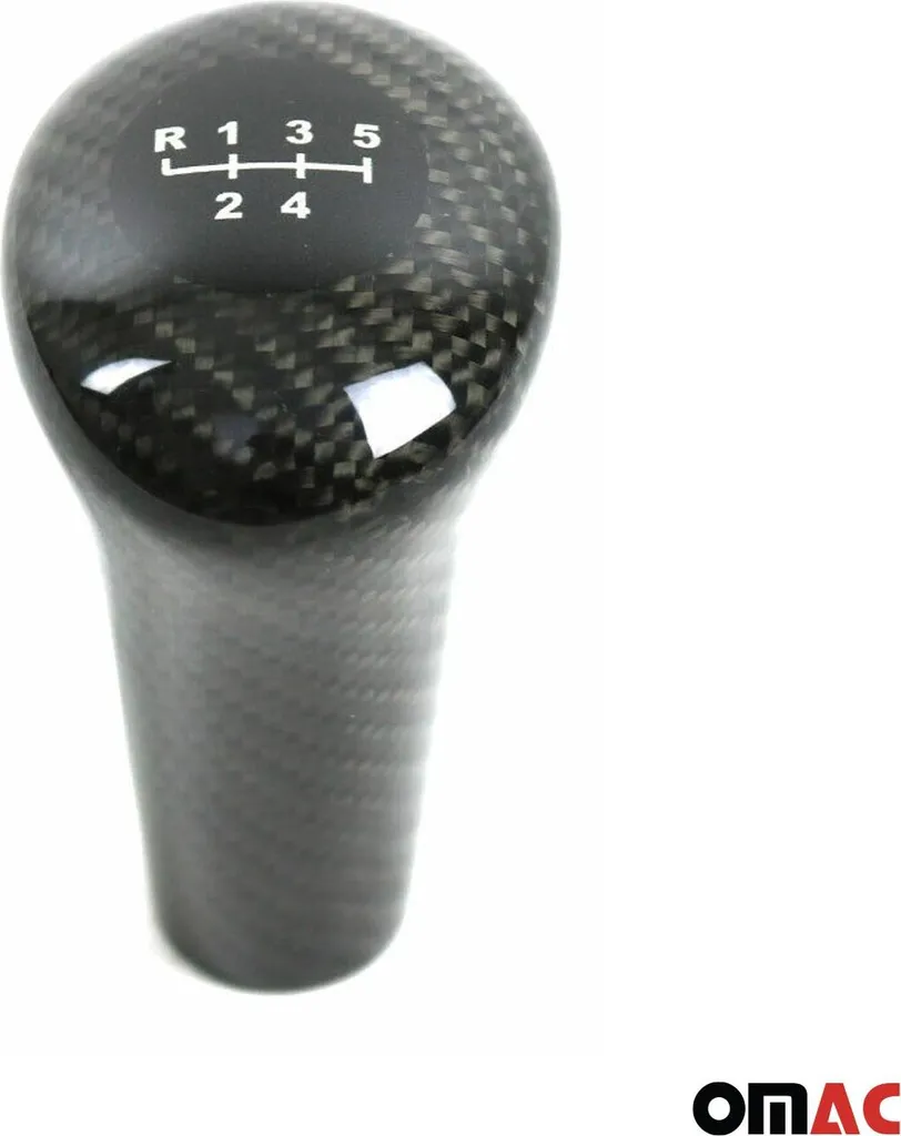 Pommeau de levier de vitesse Carbone pour BMW E46 E90 E60 E39 - 5 Vitesses - 9