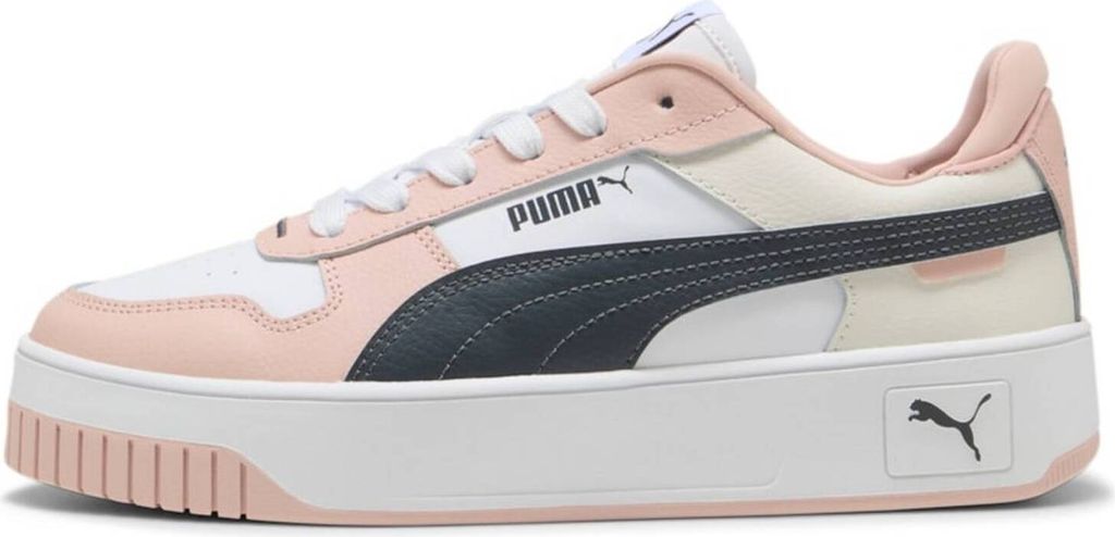 Puma Carina Street White-Strong Gray-Rose Quartz Größe EU 40,5