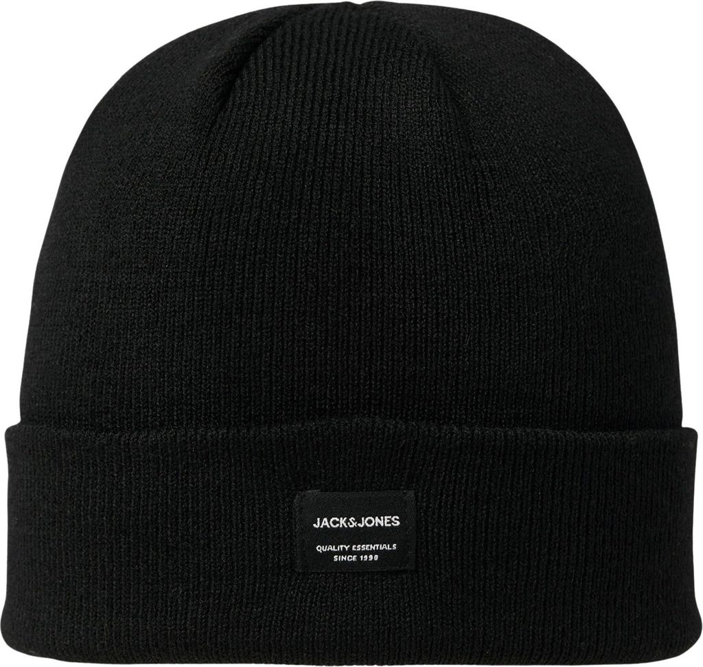 JACK&JONES ADDITIONALS JACDNA BEANIE NOOS Black Produktbild 