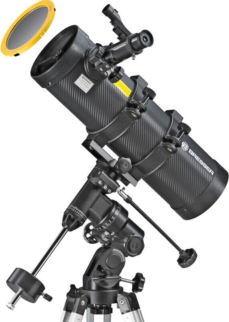 Bresser Optics Spica 130/1000 EQ3, Čierna, Strieborná, Obrázok produktu 