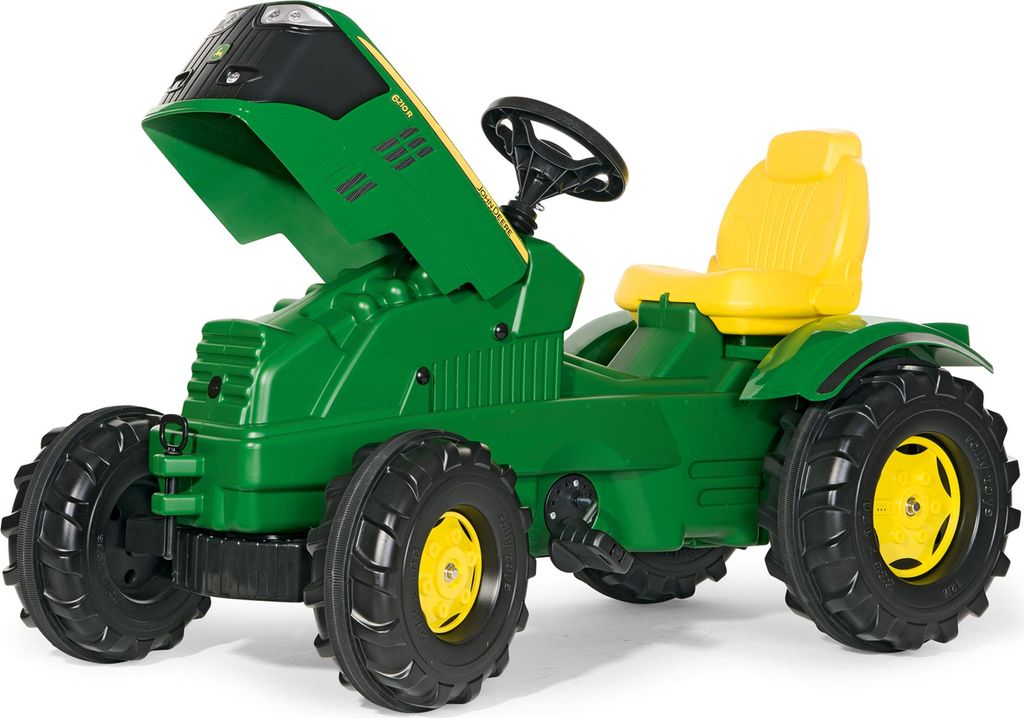 rolly toys Farmtrac John Deere 6210R Trettraktor, Maße: Produktbild 