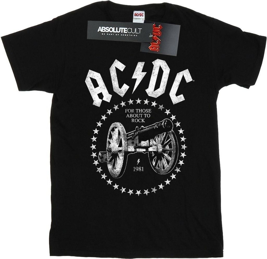 AC/DC - "We Salute You" T-Shirt für Damen BI5180 (XL) (Schwarz)