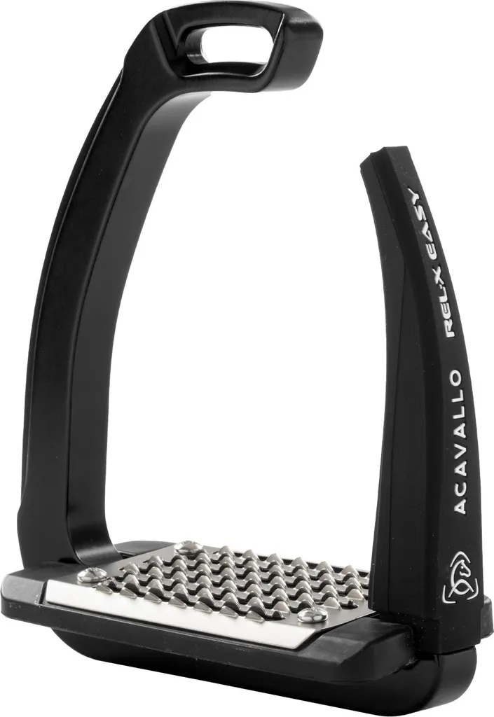 Étriers de Sécurité Real-X Easy Acavallo Noirs pour Selle Équitation
