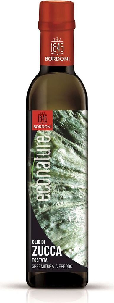 KÜRBISKERNÖL (AUS GERÖSTETEN KERN) KALTGEPRESST 250 ml - BORDONI (ECONATURE)