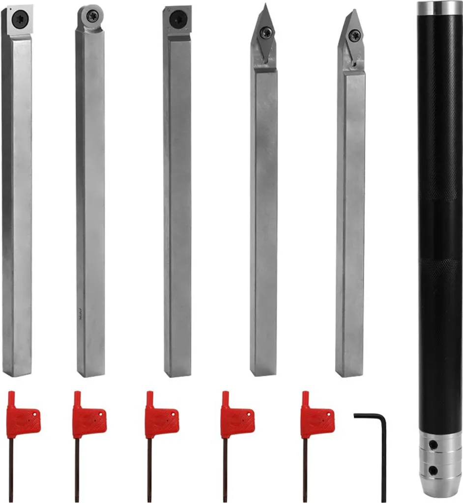 Outil tour bois anti-vibration à insert carbure pour une coupe sans effort