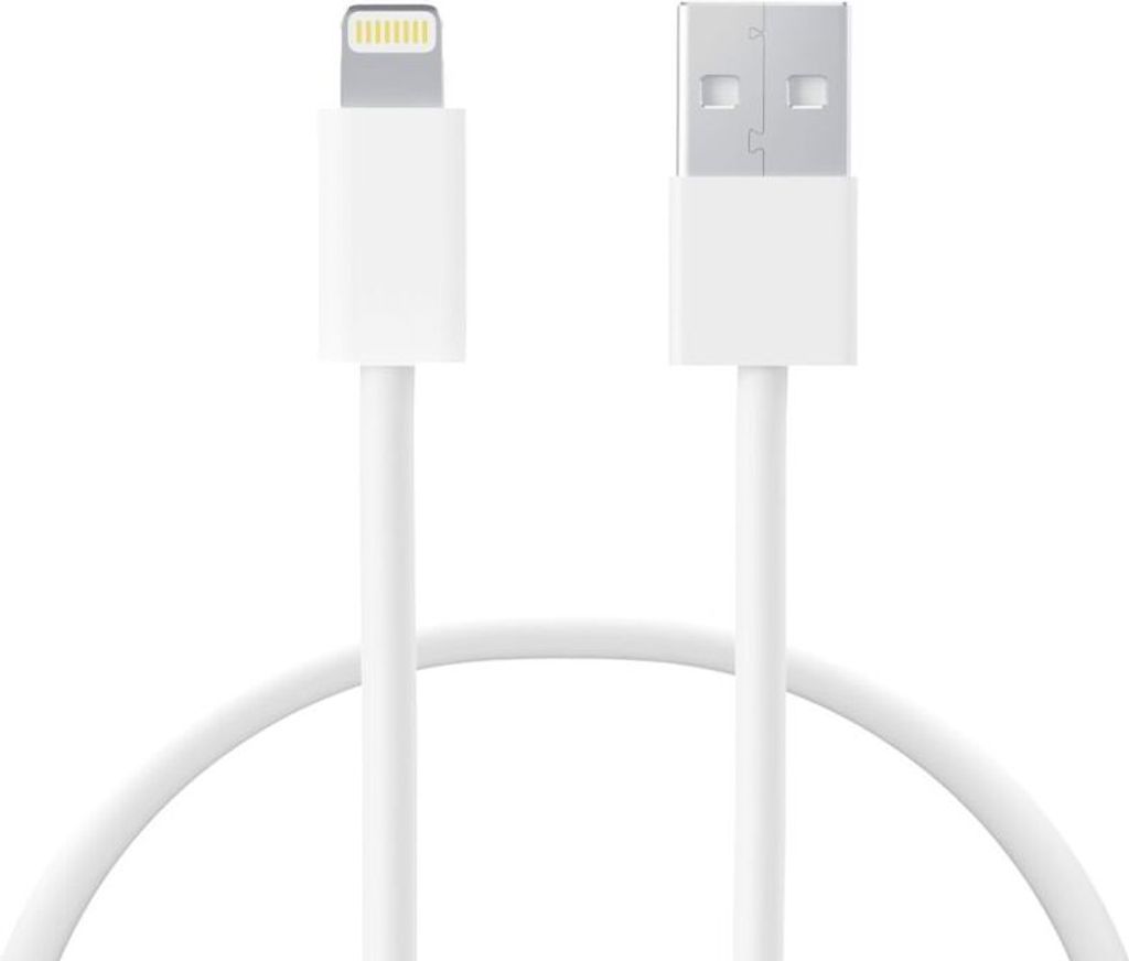 Kabel Lightning Contact Blanco 1 m