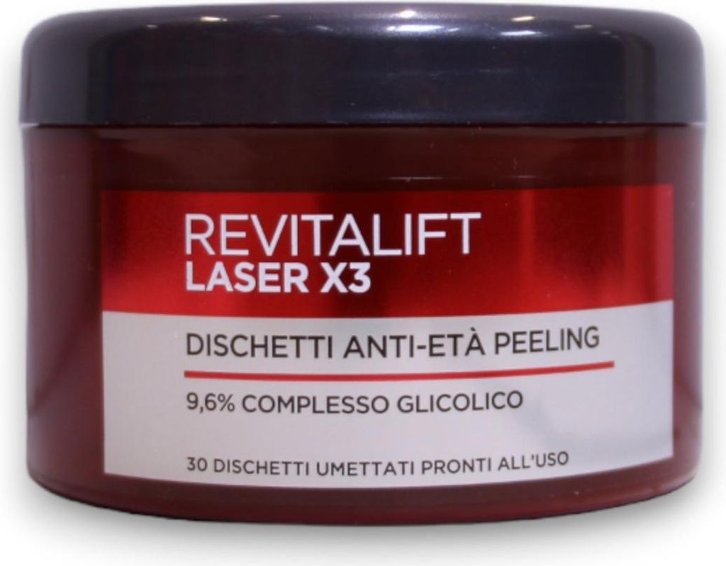 L'Oréal Paris RevitaLift Laser X3 Anti-Age Glycol Peel Pads 30ml