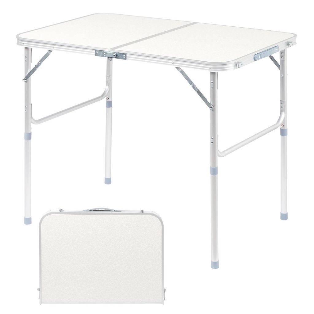 LEADZM 90 x 60 x 70 cm Alu Campingtisch Klapptisch mit Produktbild 