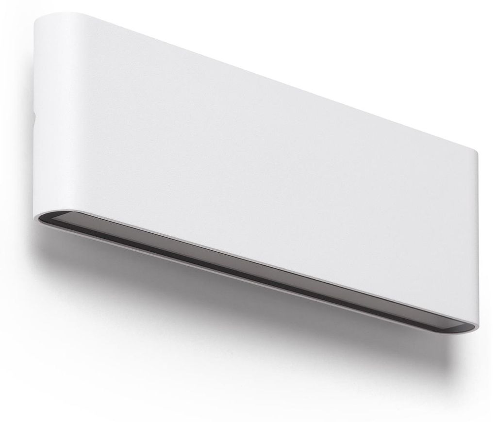LED Wandleuchte Außen 20W Aluminium Rechteckig Doppelseitige Beleuchtung Luming 2700K - 3000K - 4000K Weiß Wählbar (Warm-Neutral)