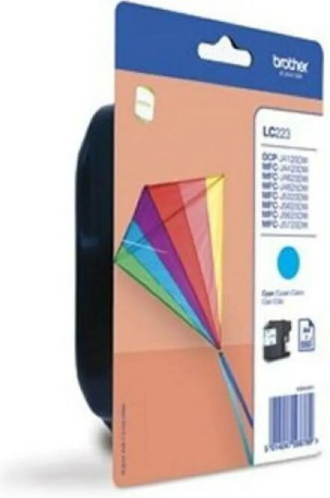 Consommable d'impression Brother LC223CBP Cyan haute performance 550p