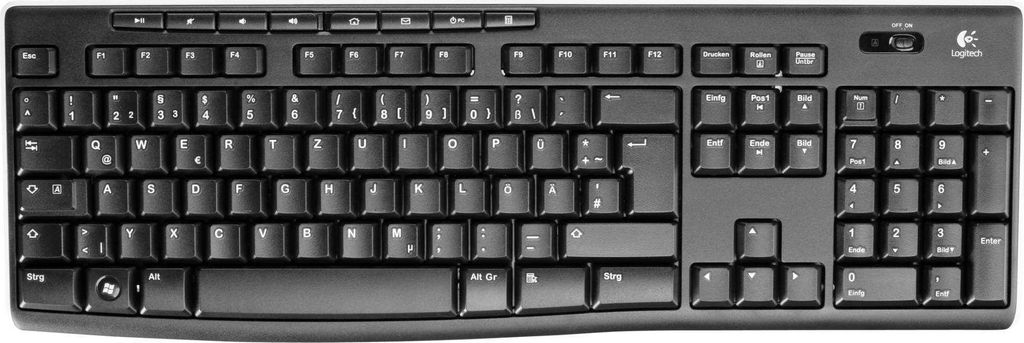 Logitech Wireless K270 - Tastatur - 2,4 GHz - Deutsch - Image du produit 