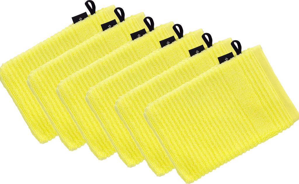 6er Pack Waschhandschuh Tomorrow von der Marke Vossen 22 x 16 cm