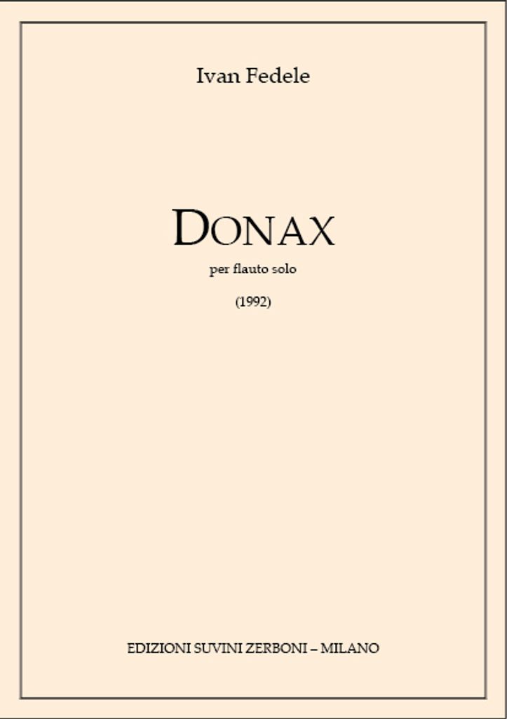 Donax per flauto (1992)