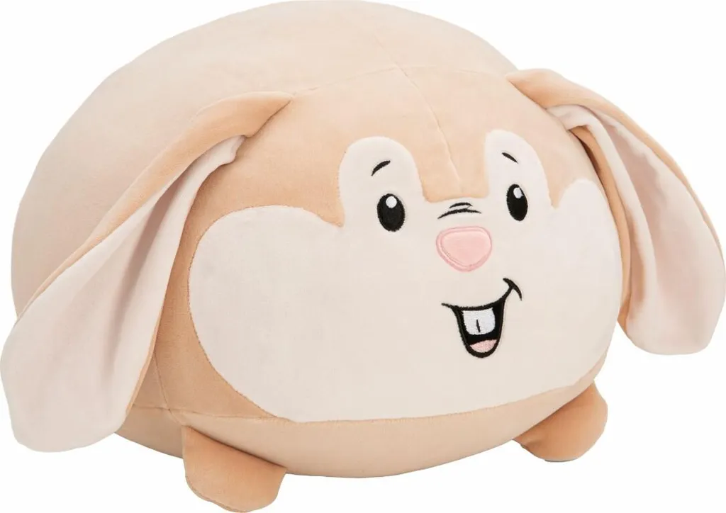 Coussin ultra moelleux Lapin Chill-Nici 30x34cm pour des câlins tendres