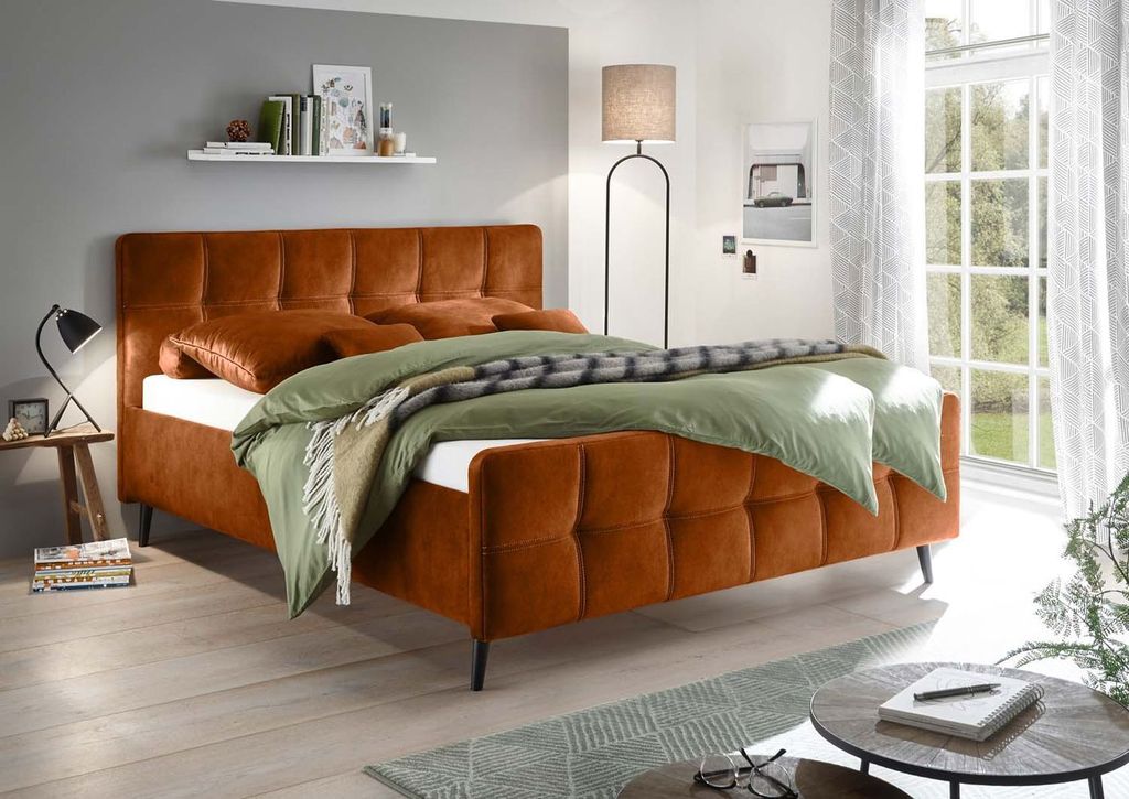 Mario C Polsterbett 160x200cm Bernstein