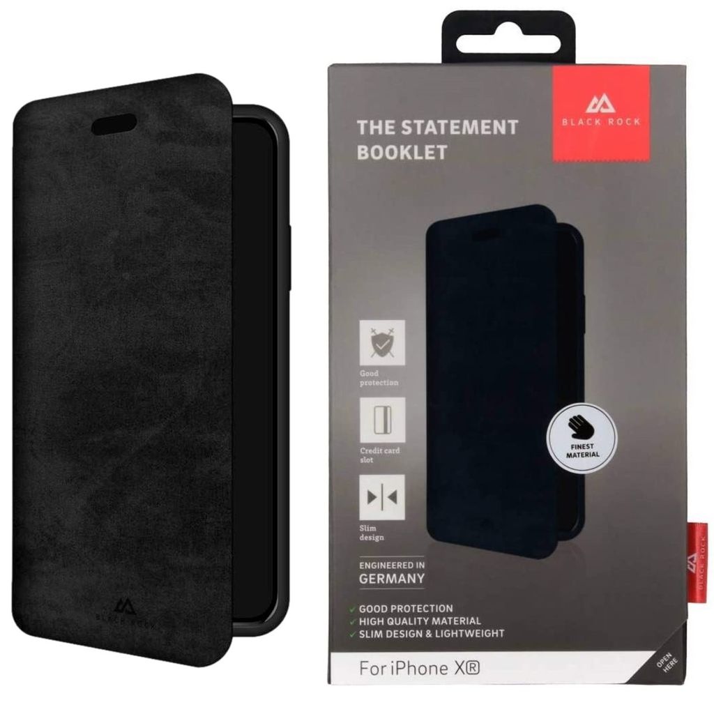 Booklet The Statement Schwarz für Apple iPhone XR Produktbild 