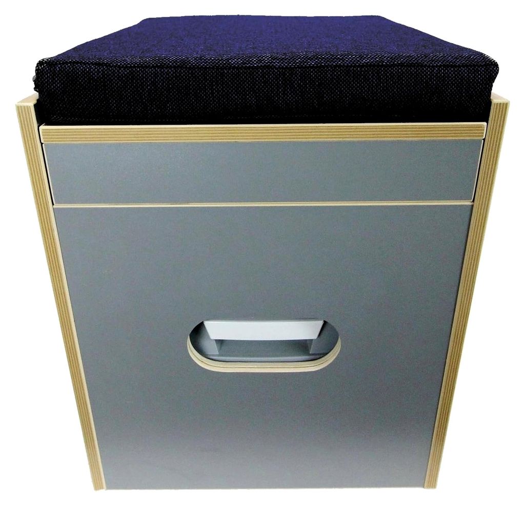 Toilettenhocker Porta Potti 165/365 mit Polster blau ohne Toilette