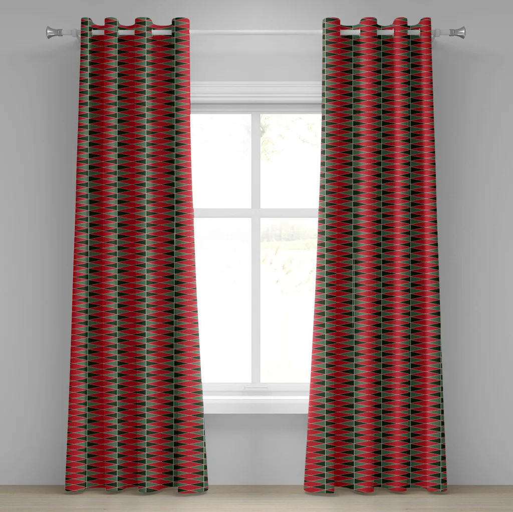 Tende ABAKUHAUS 280x245 Ispirazione Natalizia Geometrica Moderna