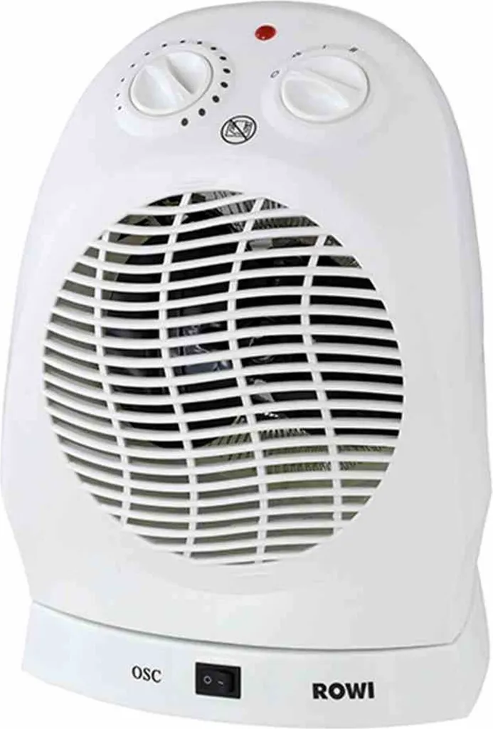 Fini le Froid avec l'Aérotherme Rowi 2000W Oscillant HHL 2000/3/1 O