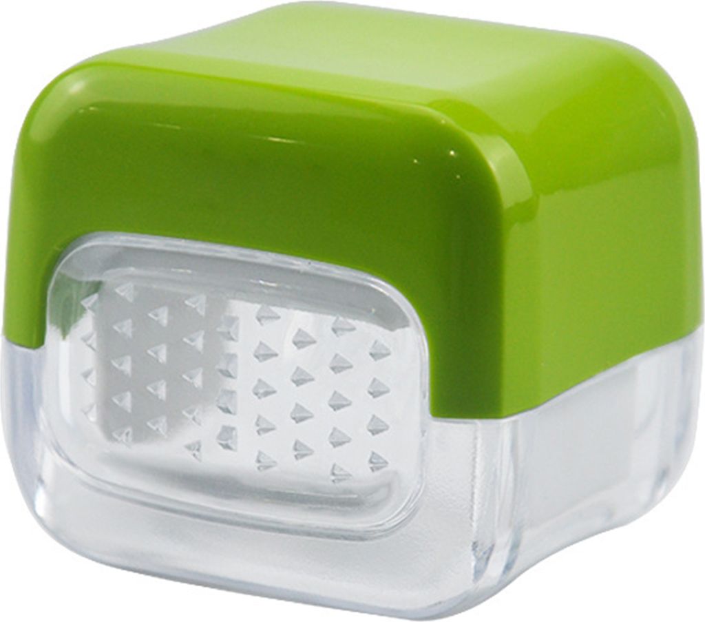 Knoblauchpresse, Stampfer, Würfelwerkzeug, BPA-freie Klingen aus rostfreiem Stahl, zerkleinert Knoblauch und Ingwer, leicht zu reinigen, aufzubewa...