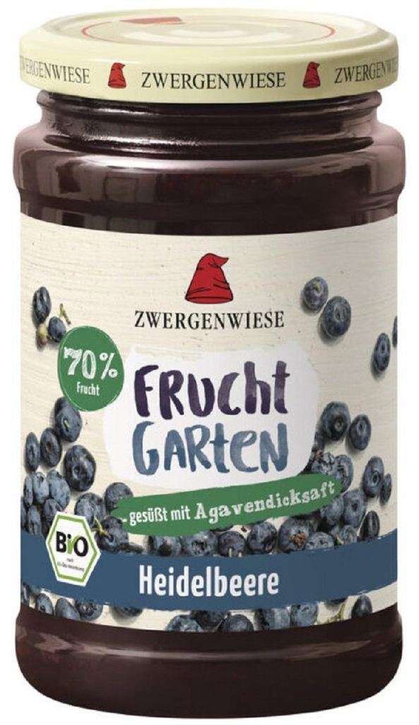MUS JAGODOWY (70 % OWOCÓW) BEZGLUTENOWY BIO 225 g - ZWERGENWIESE